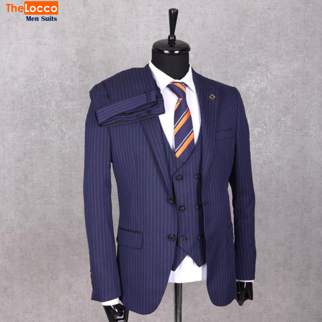Blue Striped Suit main image 0