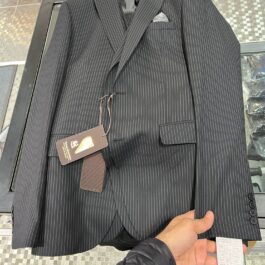 Charcoal Grey-Stripped-2-Piece-Suit