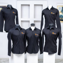 black staff shirts